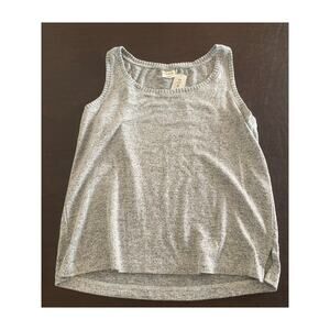 Soma Intimates Cozy Brushed Tank Top Gray Marled Sleeveless Womens Size M NWT